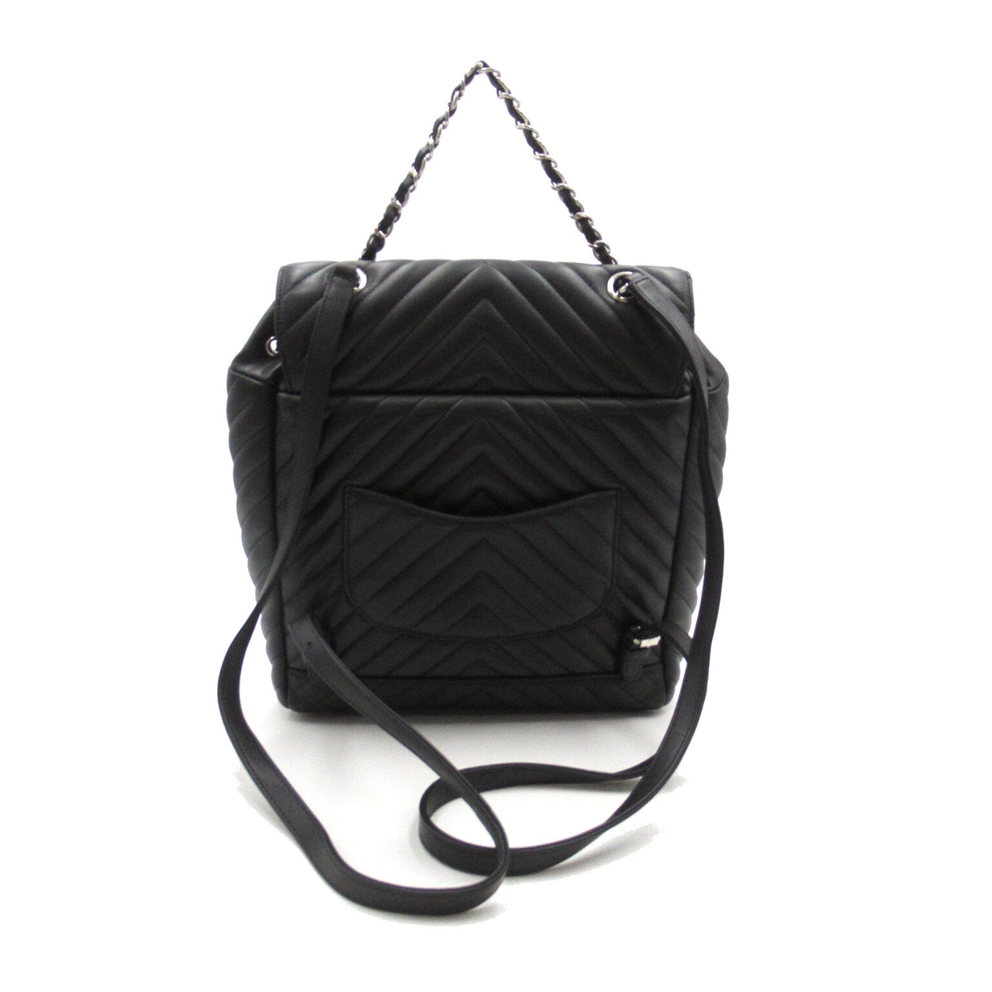 Chanel Chevron Urban Spirit Backpack Leather Backpack A91122 in Great Condition