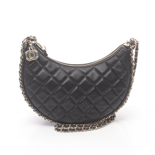 Chanel Quited Leather Chain Hobo Bag Leather Shoulder Bag AS3917