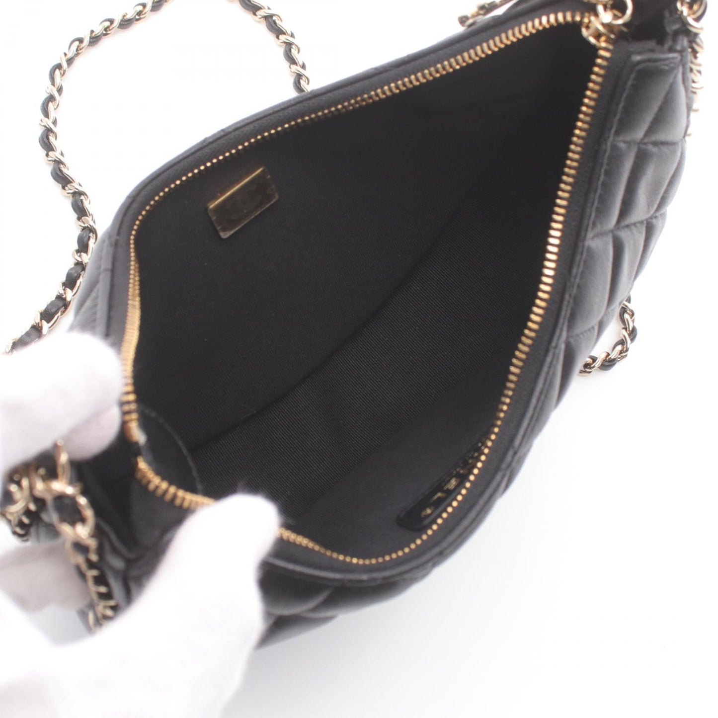 Chanel Quited Leather Chain Hobo Bag Leather Shoulder Bag AS3917
