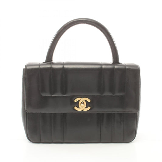Chanel CC Leather Handle Bag Leather Handbag in New Condition