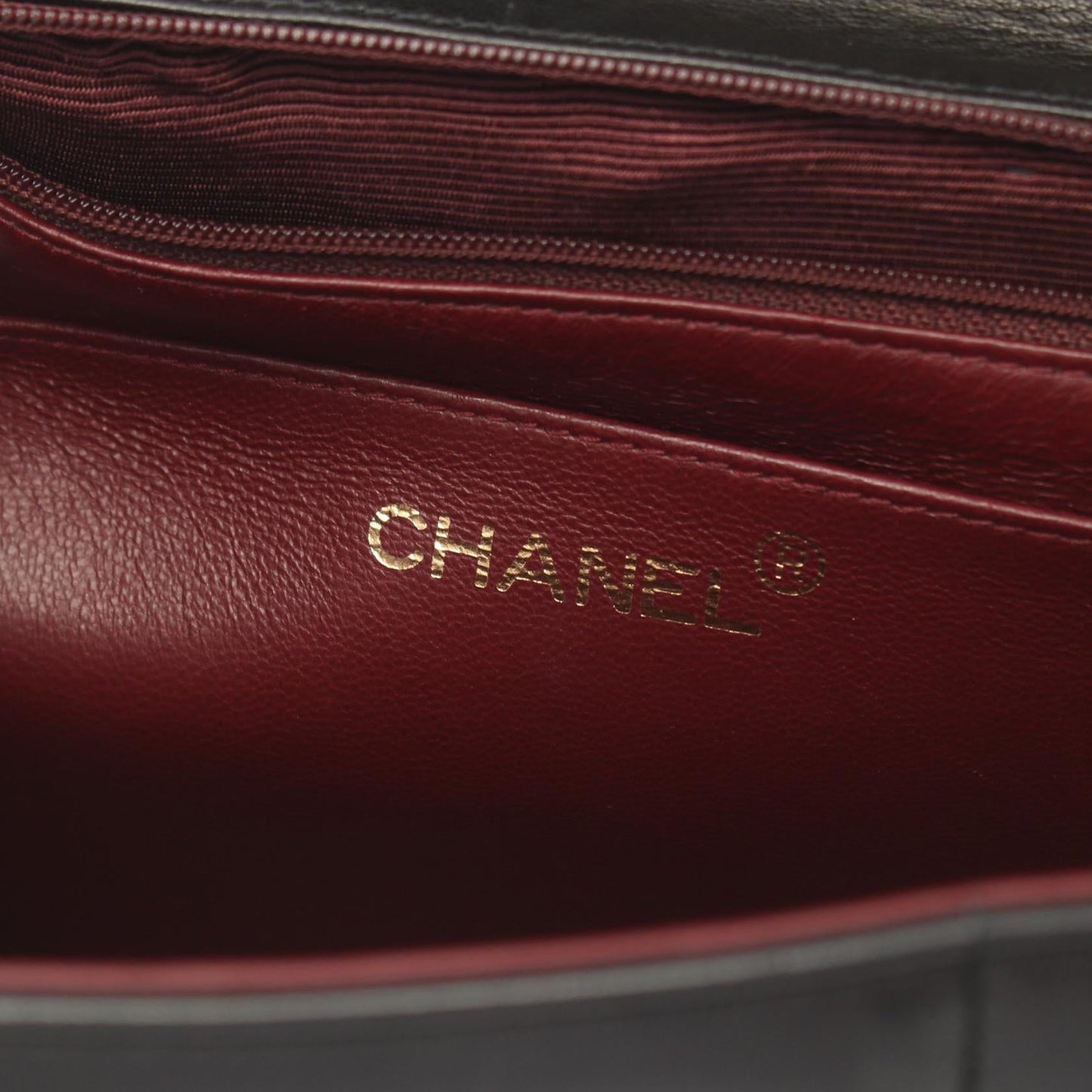 Chanel CC Leather Handle Bag Leather Handbag in New Condition