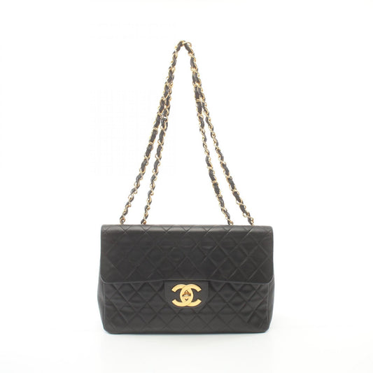 Chanel Maxi Leather Single Flap Bag Leather Shoulder Bag A01094 in New Condition