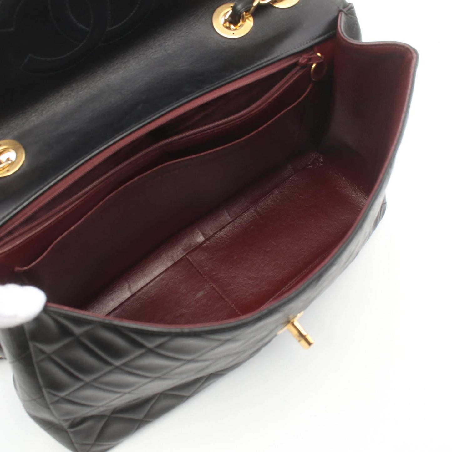 Chanel Maxi Leather Single Flap Bag Leather Shoulder Bag A01094 in New Condition