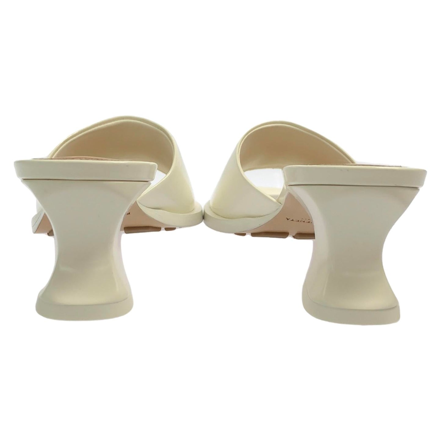 Bottega Veneta Leather Mules White