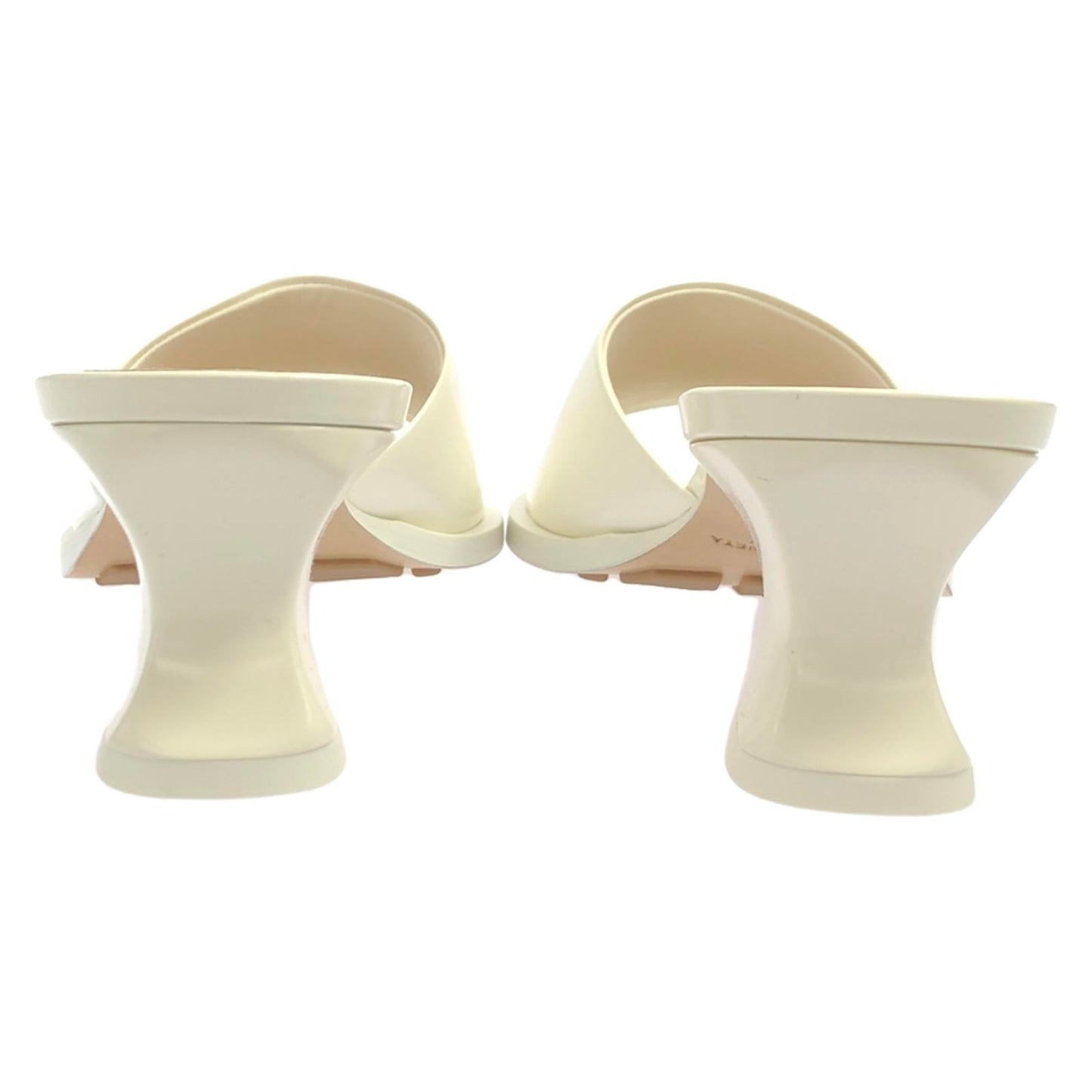 Bottega Veneta Leather Mules White