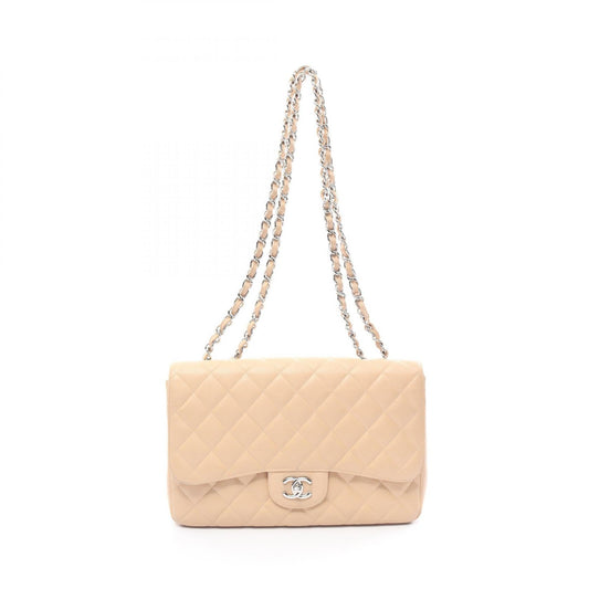 Chanel Jumbo Single Flap Bag Leather Shoulder Bag