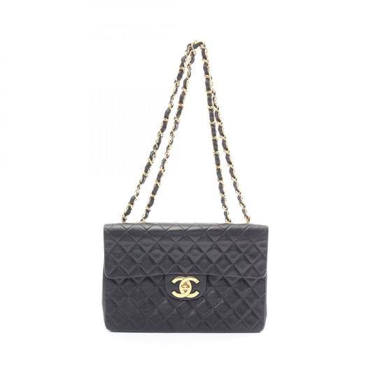 Chanel Jumbo Single Flap Bag Leather Shoulder Bag A01094