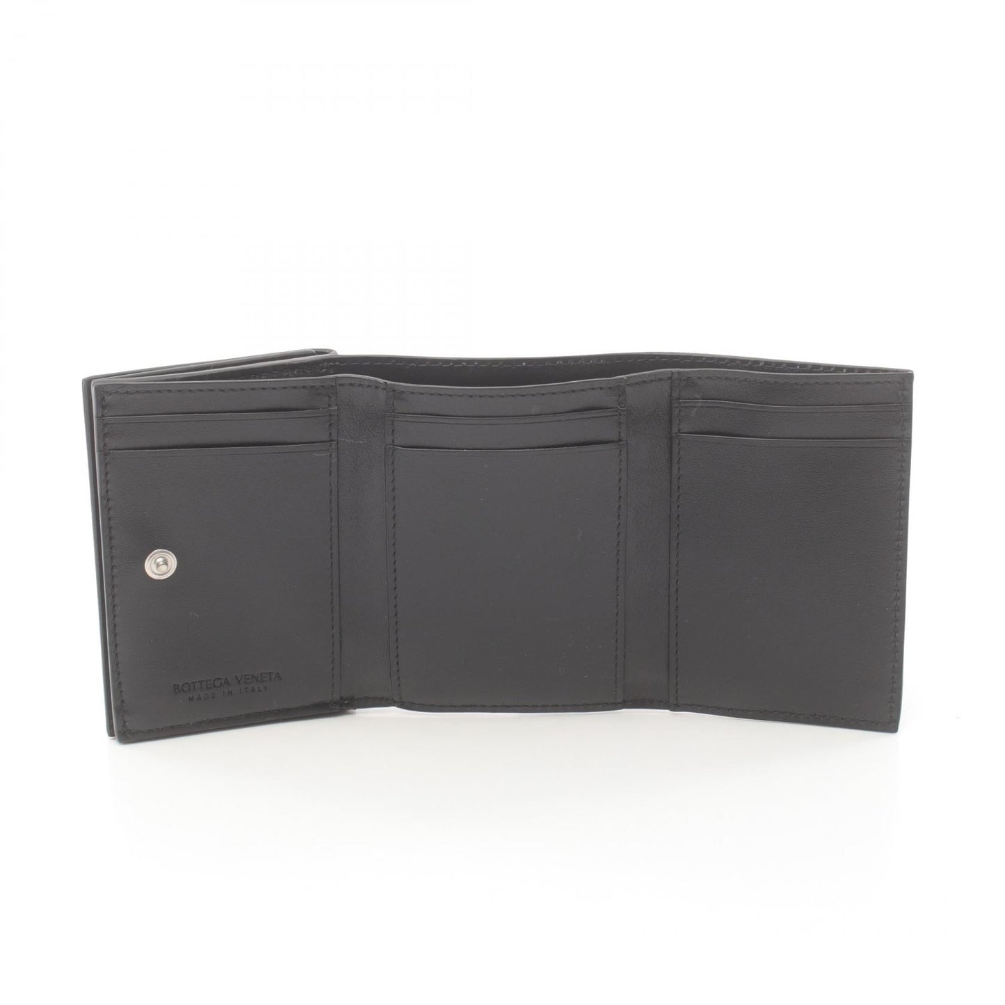 Bottega Veneta Leather Intrecciato Wallet