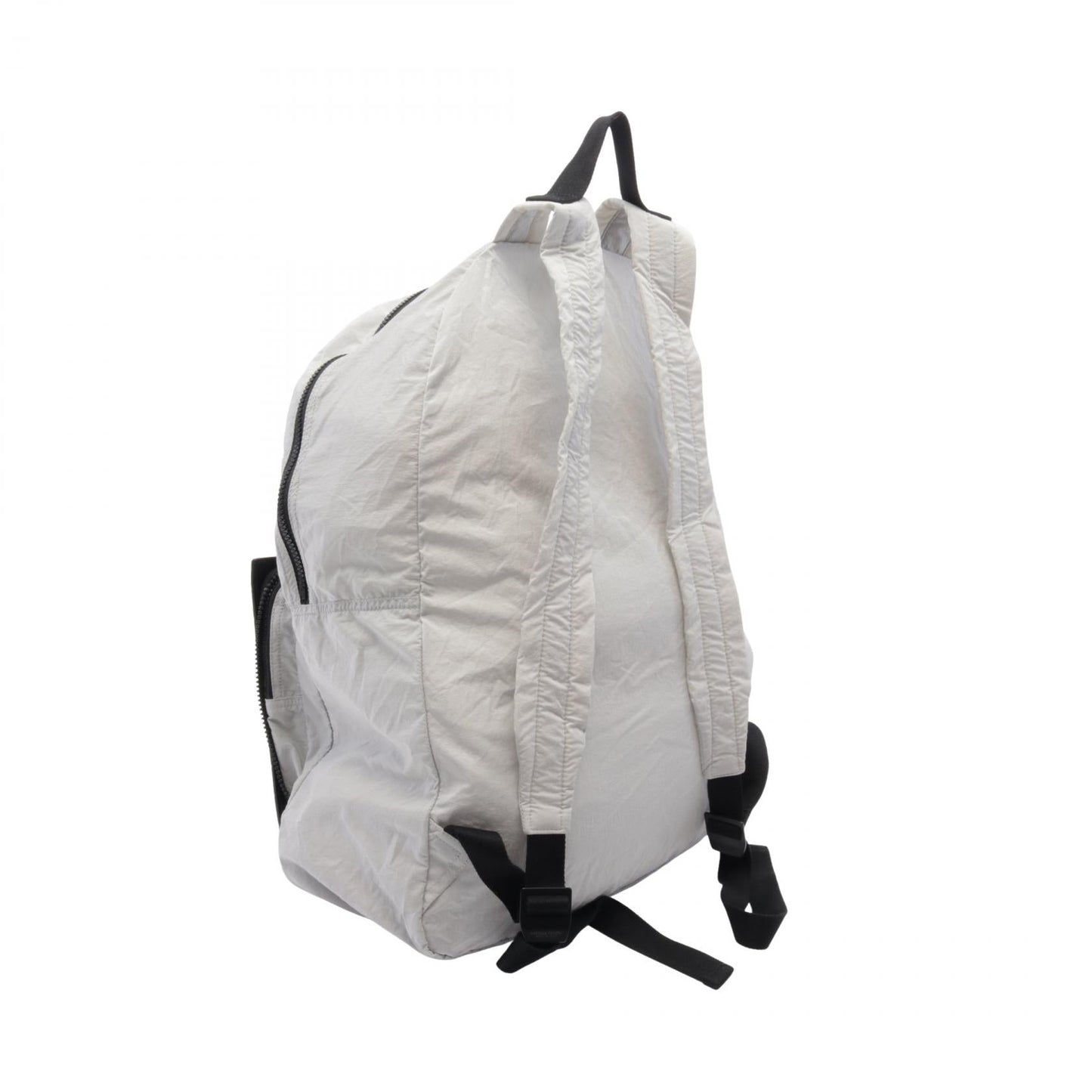 Bottega Veneta Nylon Leather Intrecciato Backpack