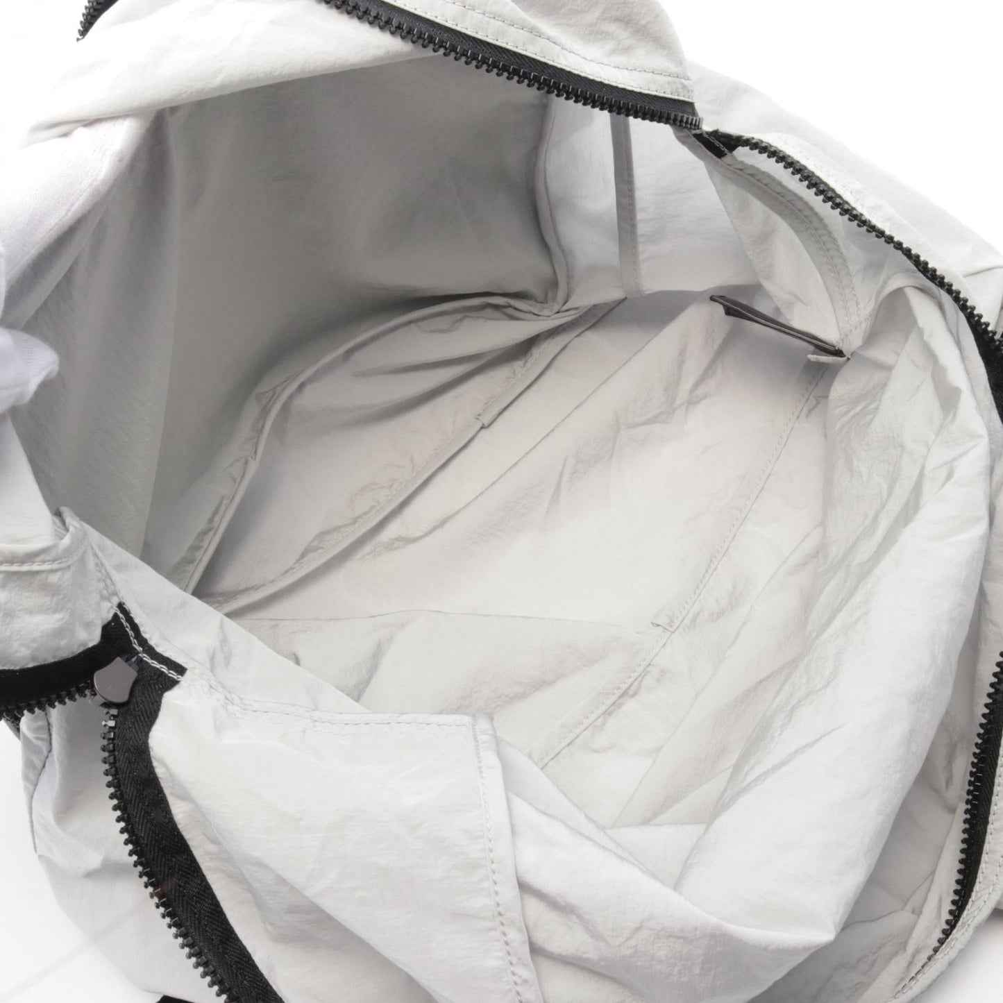 Bottega Veneta Nylon Leather Intrecciato Backpack