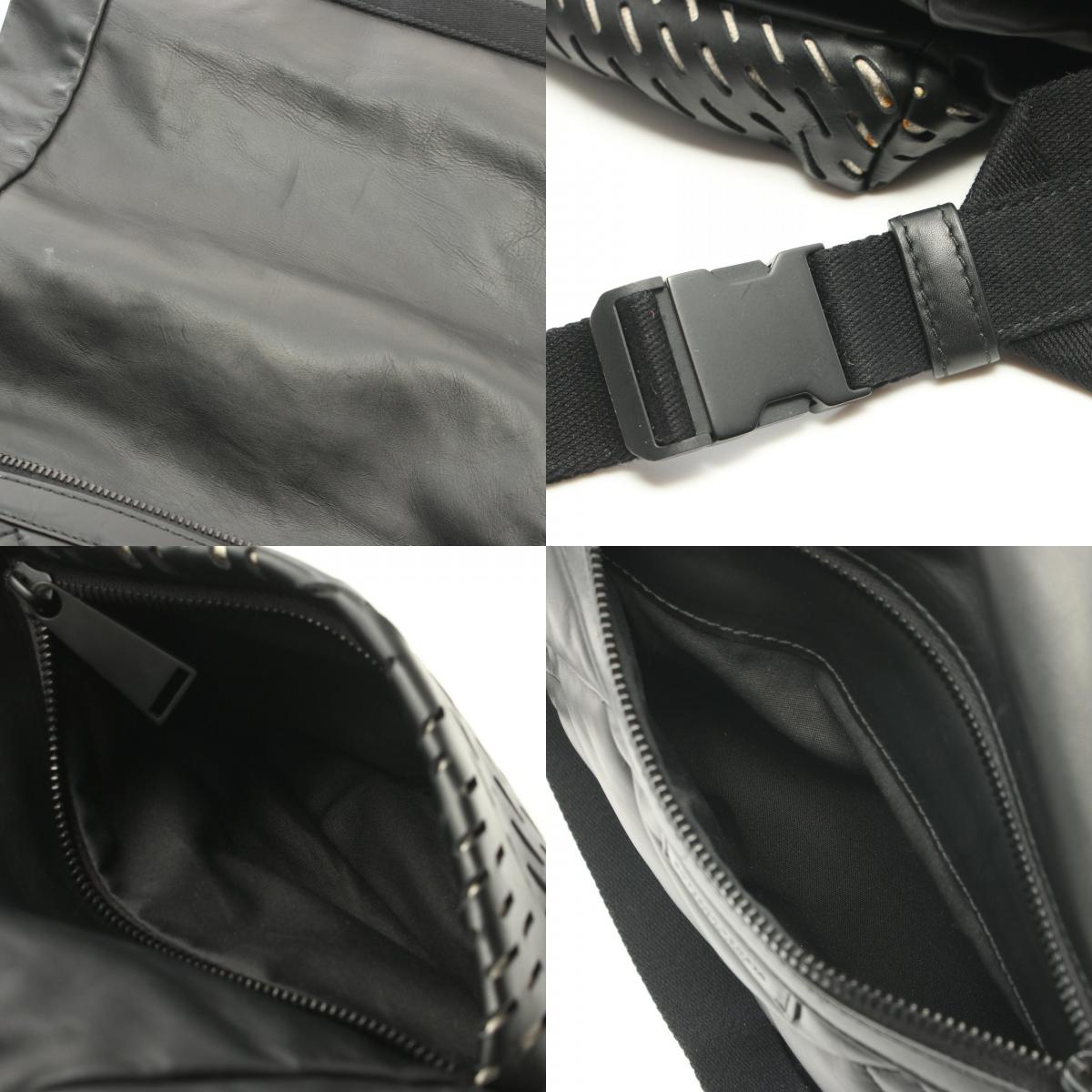 Bottega Veneta Leather Perforated Waist Bag