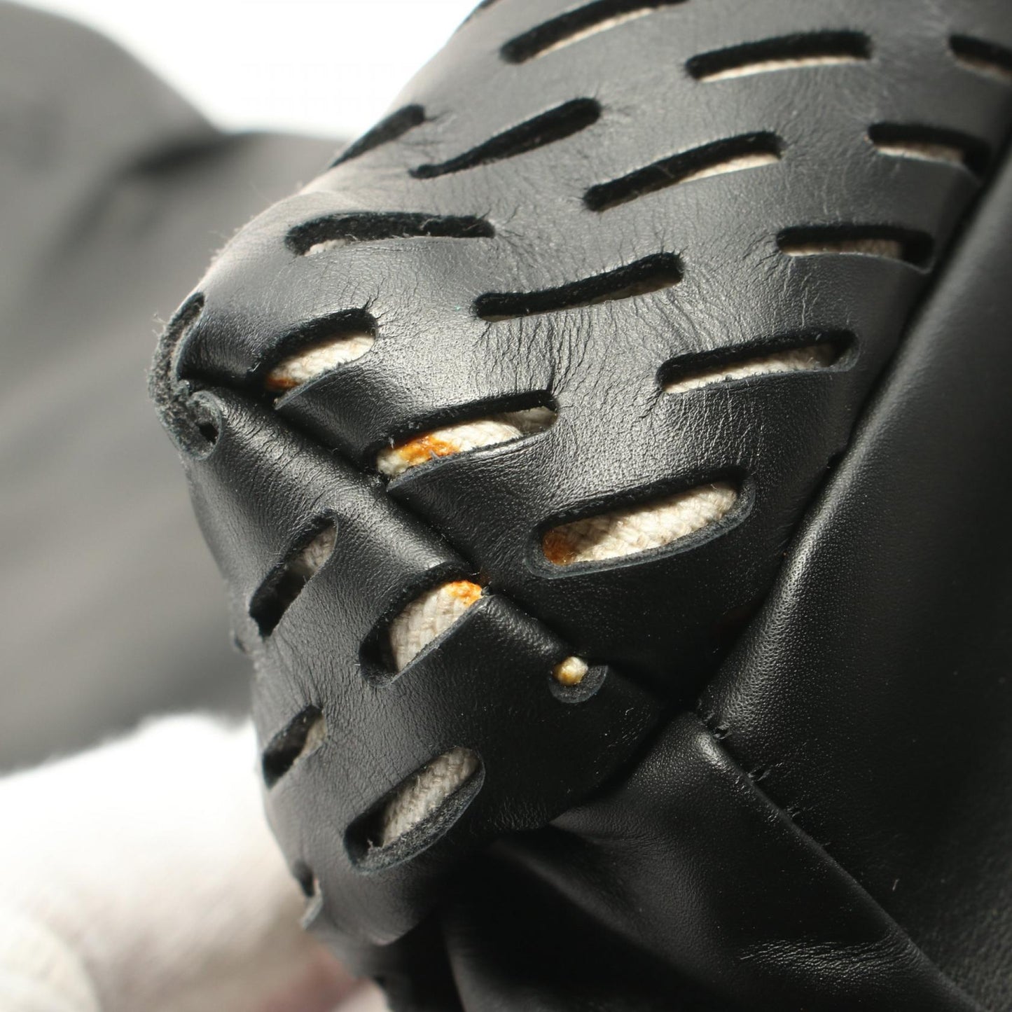 Bottega Veneta Leather Perforated Waist Bag