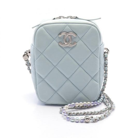 Chanel Matelasse Faux Pearl Shoulder Bag