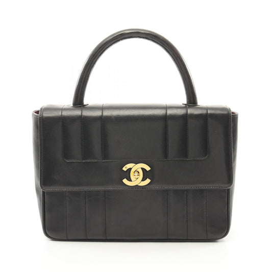 Chanel Mademoiselle Lambskin Handbag Black