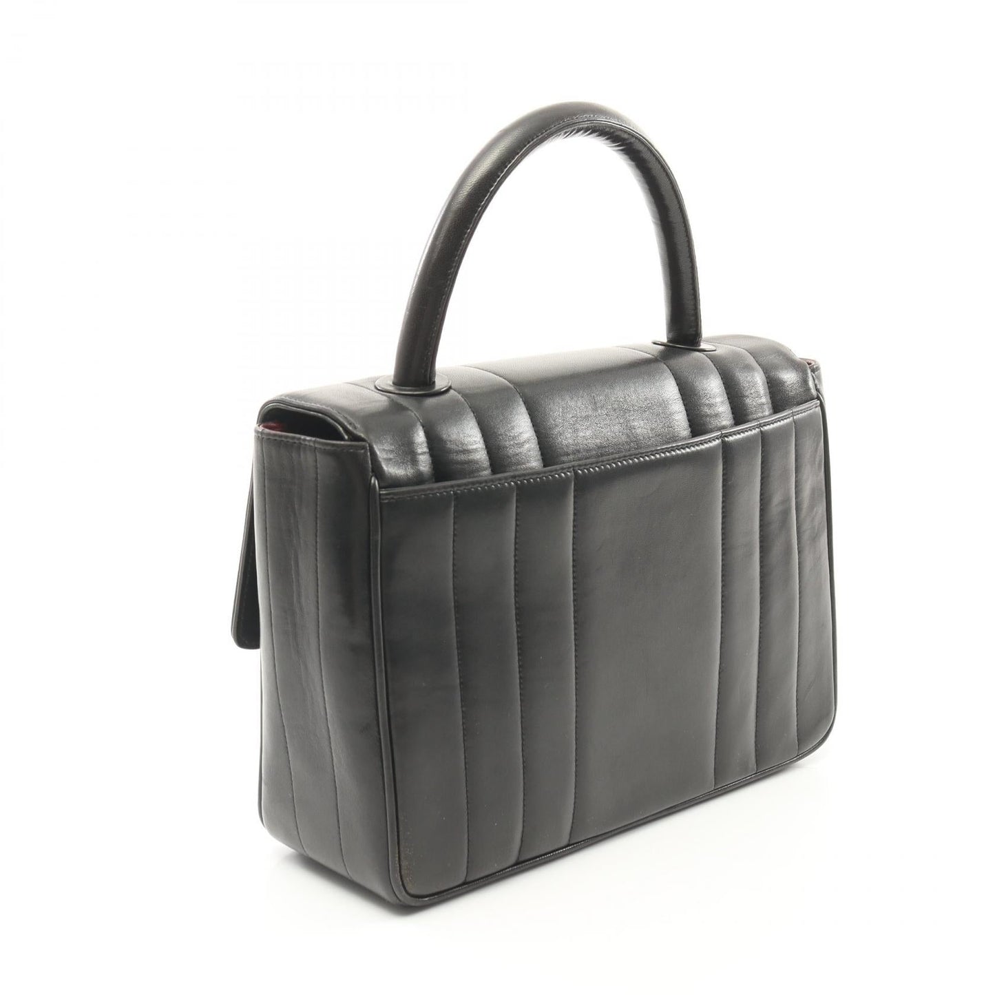 Chanel Mademoiselle Lambskin Handbag Black