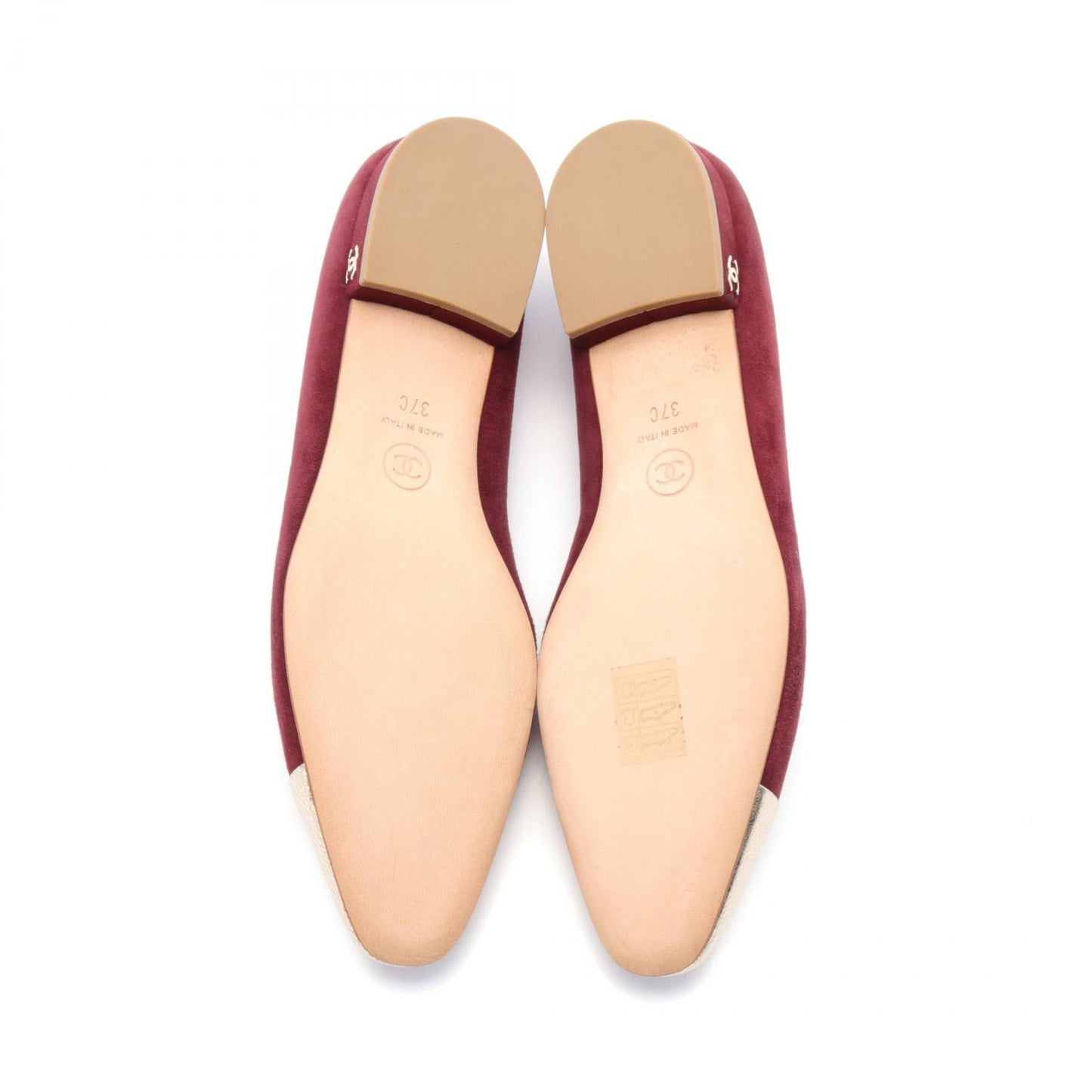 Chanel Suede Leather Coco Mark Pumps G31321