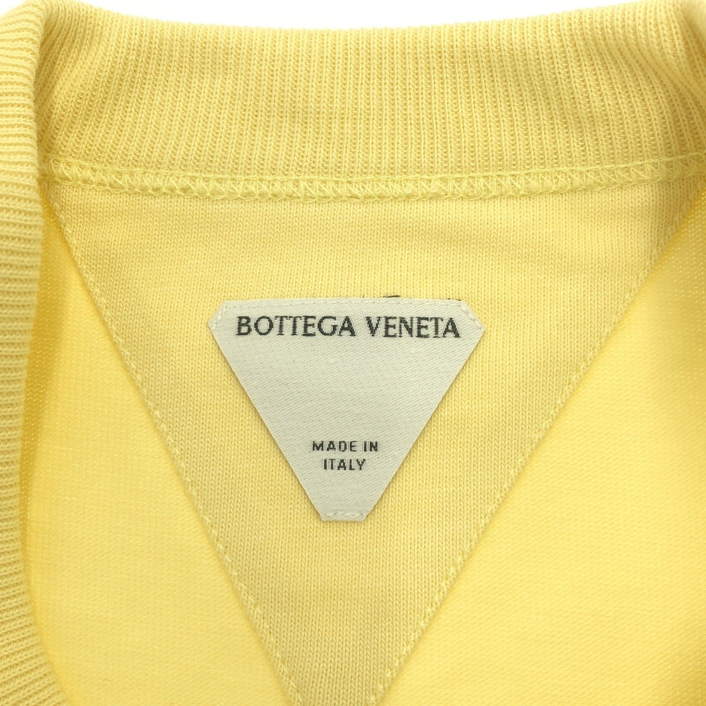 Bottega Veneta Cotton T-Shirt Yellow