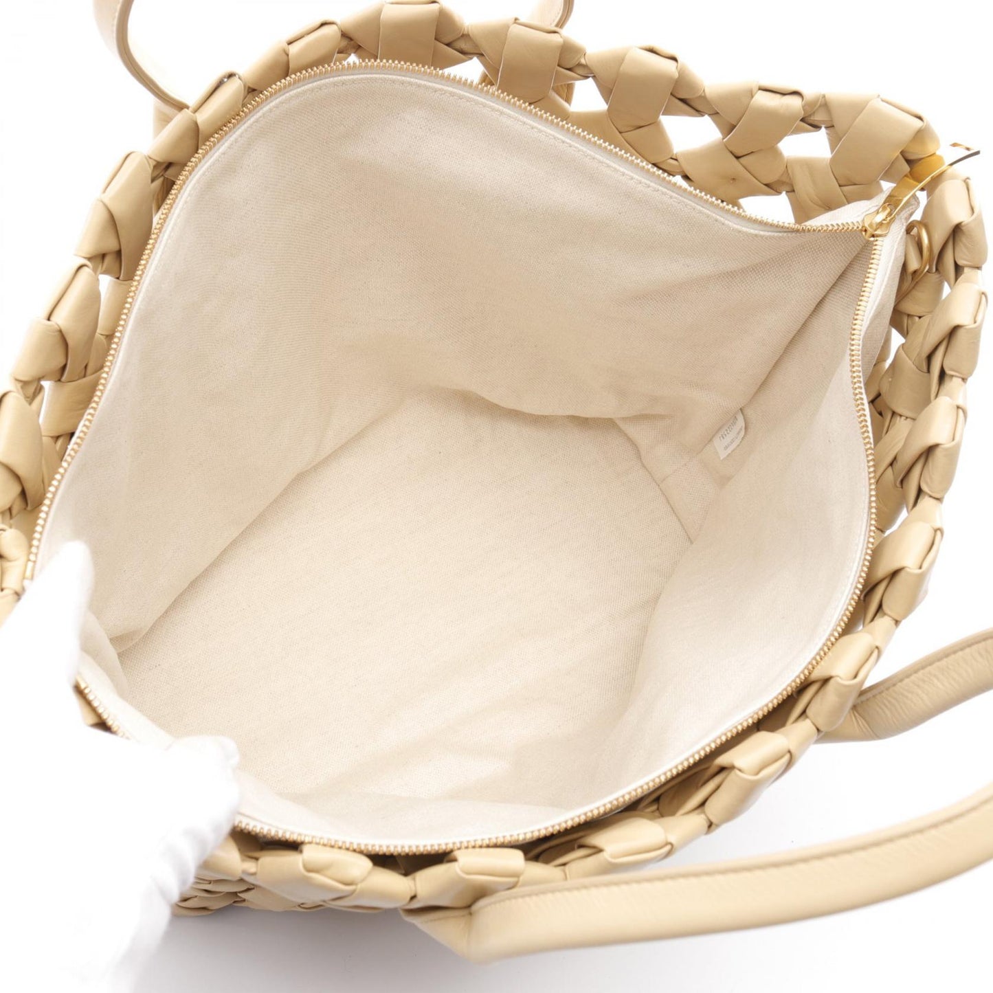 Bottega Veneta Leather Intrecciato Large Tote Bag