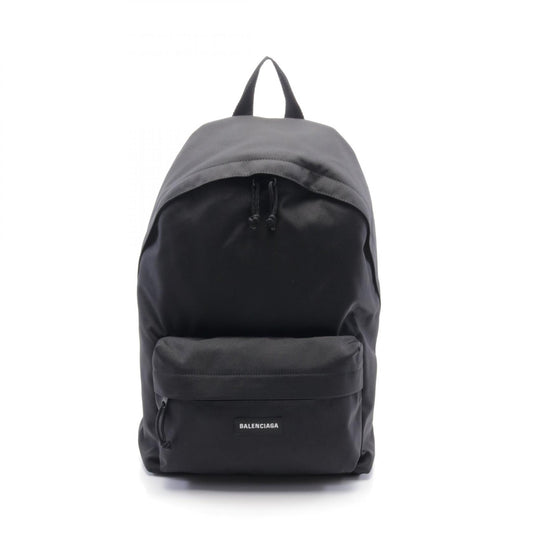 Balenciaga Explorer Nylon Backpack Black