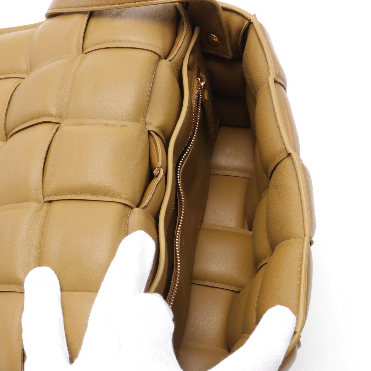 Bottega Veneta Leather Padded Cassette Shoulder Bag