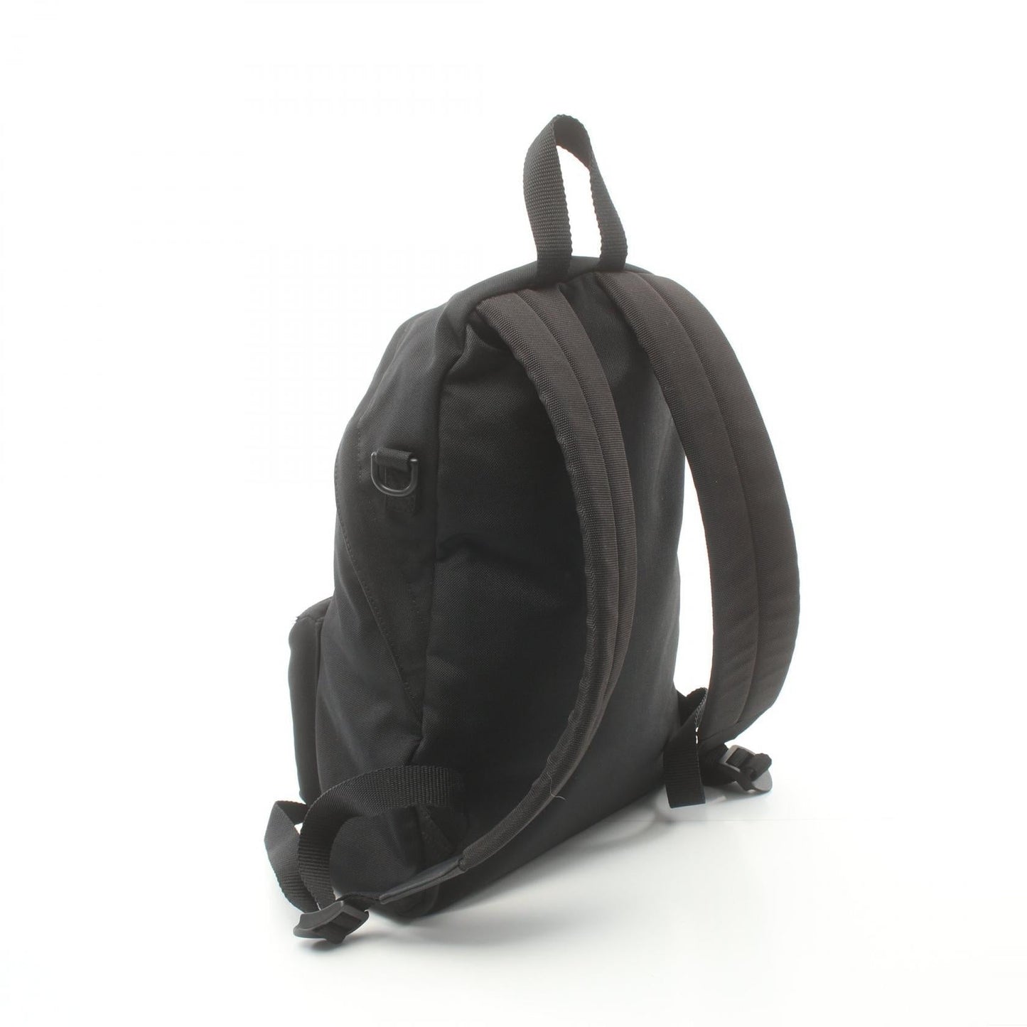 Balenciaga Nylon Canvas Backpack Black