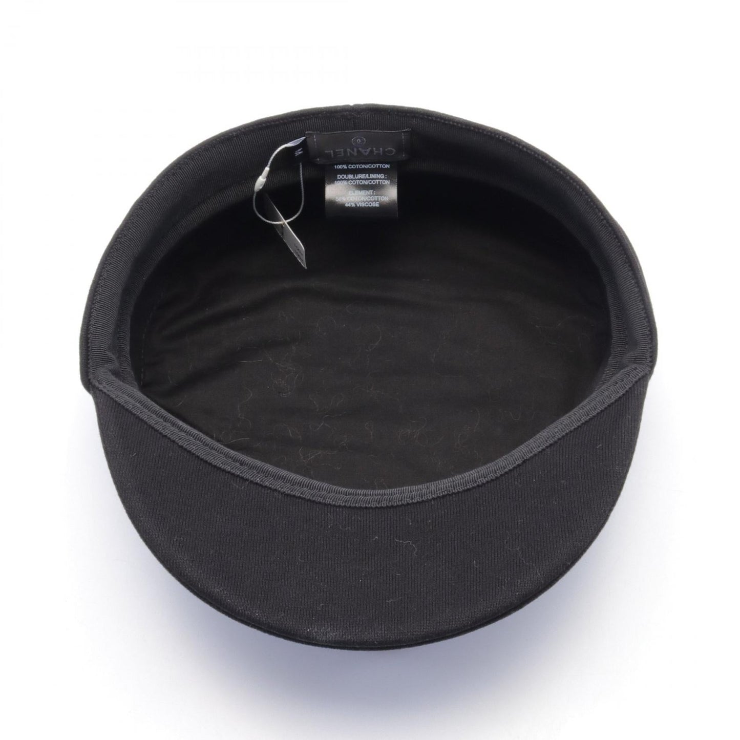 Chanel Coco Beach Cotton Cap Black