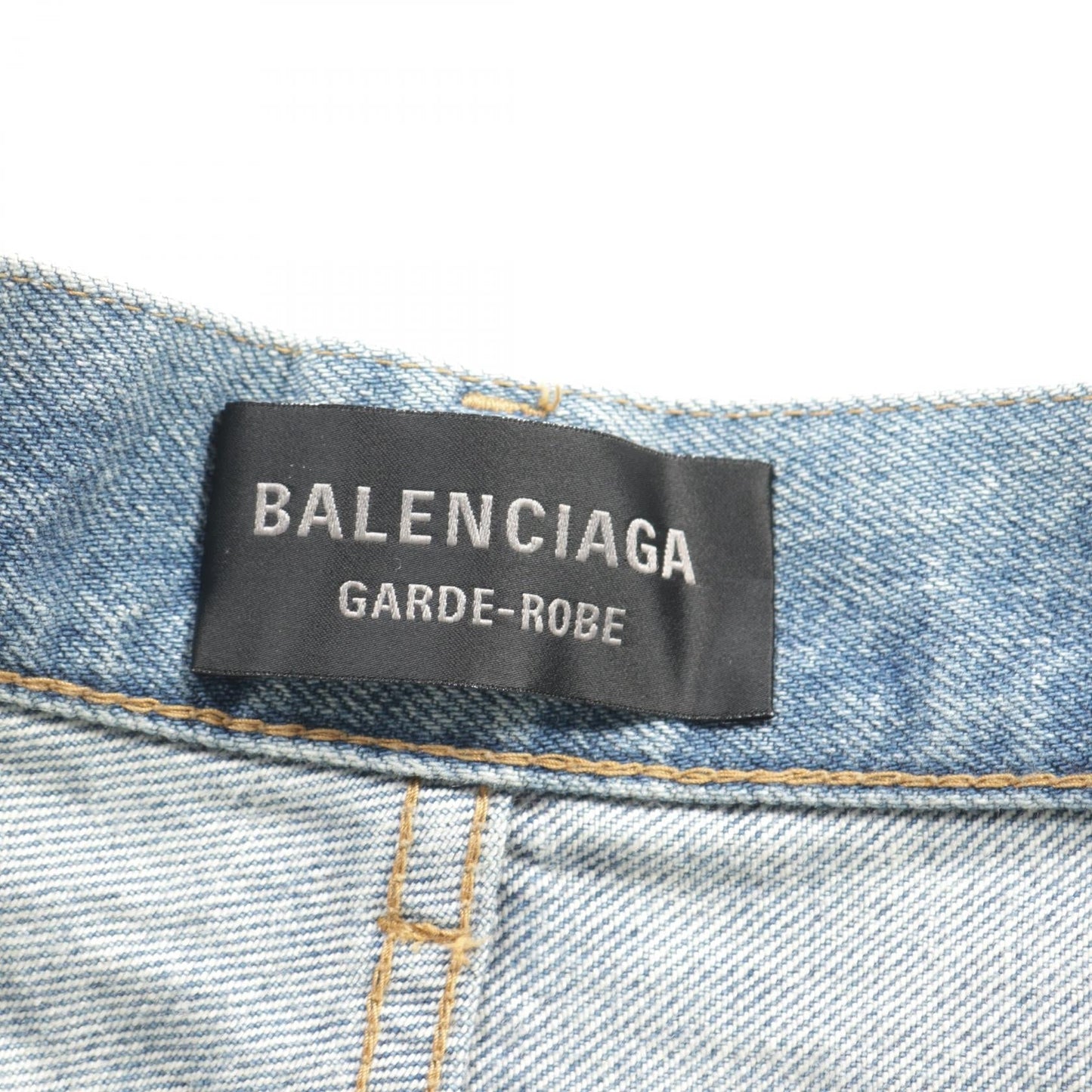 Balenciaga Cotton Denim Pants