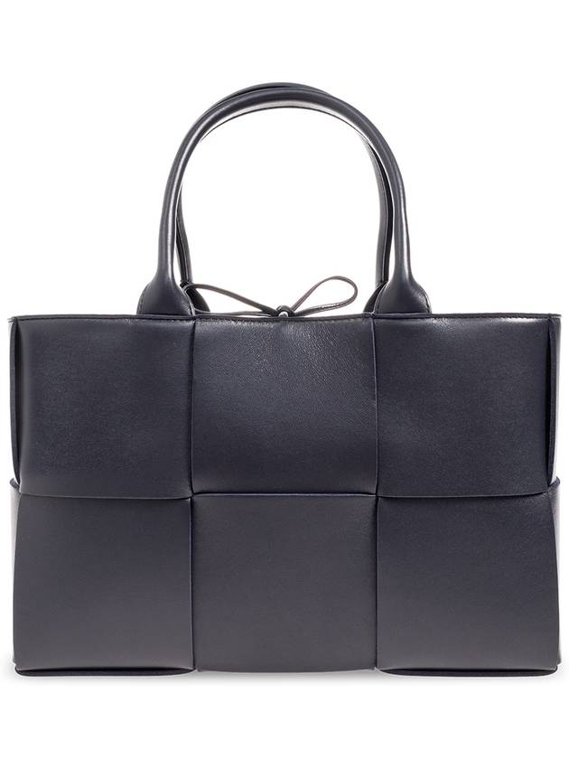 Bottega Veneta Arco Intrecciato Small Tote Bag Black