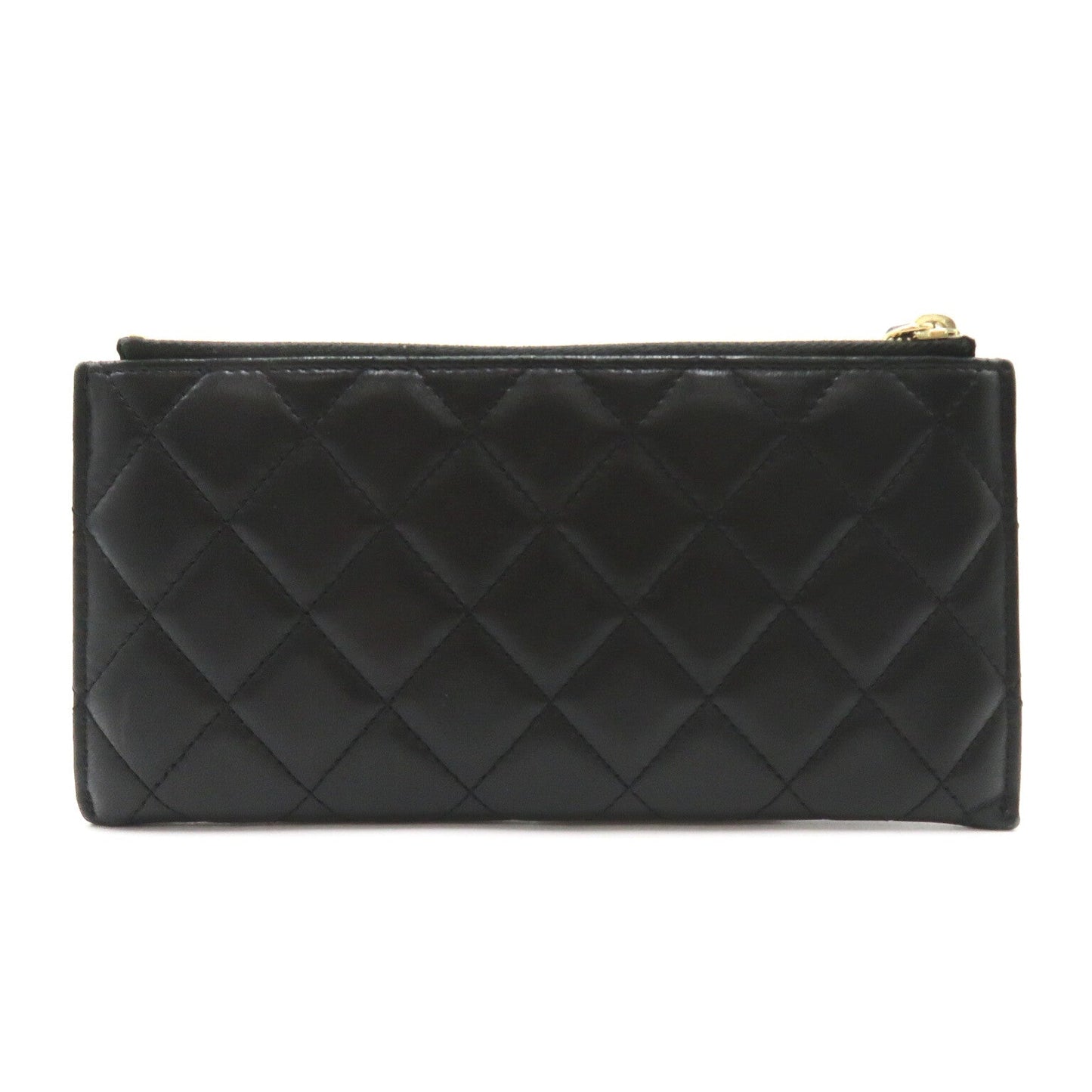 Chanel Matelasse Medium Zip Wallet Leather Long Wallet 26704959 in New Condition