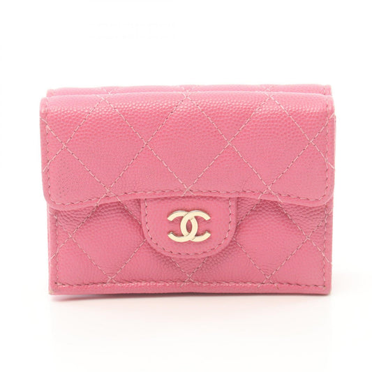 Chanel Classic Small Flap Wallet Leather Short Wallet AP0230 in New Condition