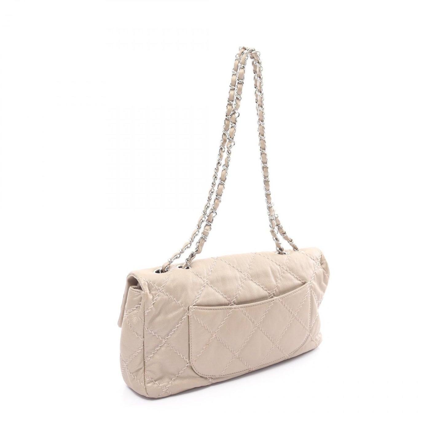 Chanel Ultra Stitch Chain Flap Bag Leather Shoulder Bag A50852 in New Condition