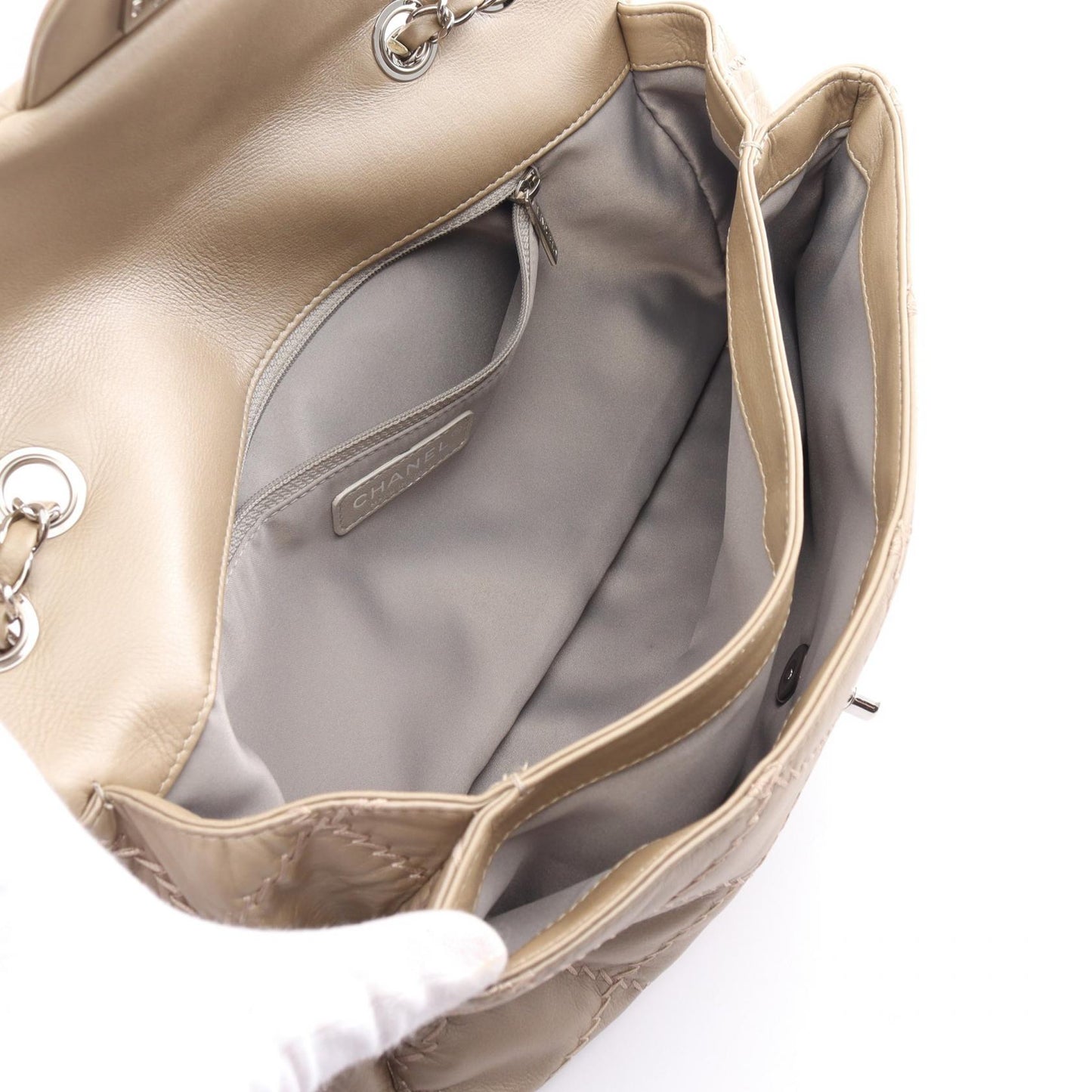 Chanel Ultra Stitch Chain Flap Bag Leather Shoulder Bag A50852 in New Condition