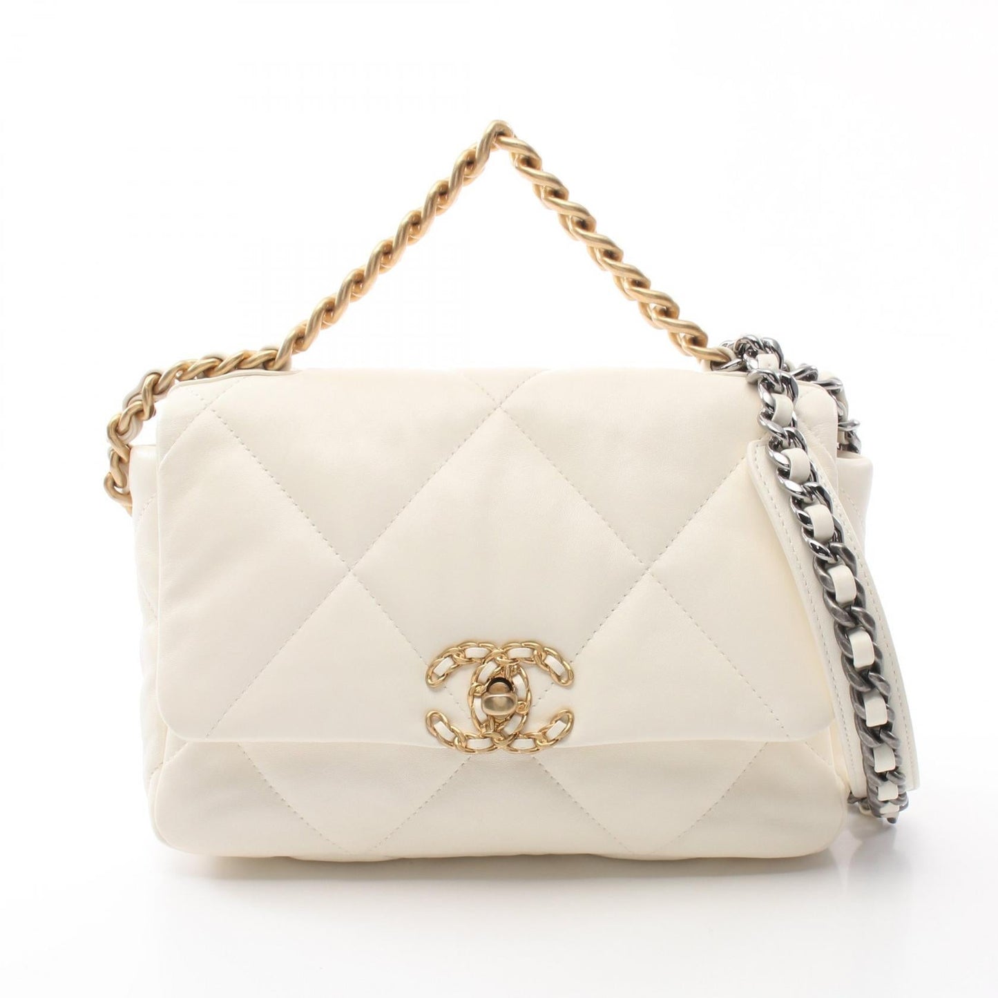 Chanel 19 Matelasse Leather Shoulder Bag