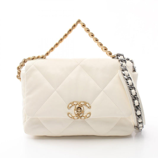 Chanel 19 Matelasse Leather Shoulder Bag
