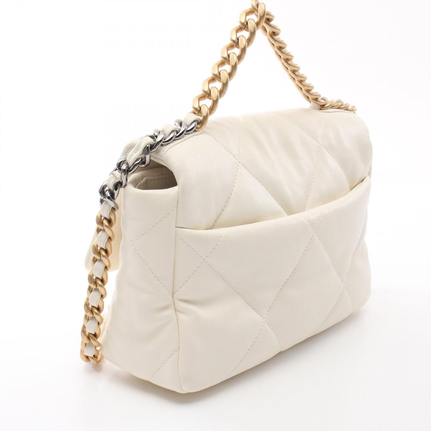 Chanel 19 Matelasse Leather Shoulder Bag