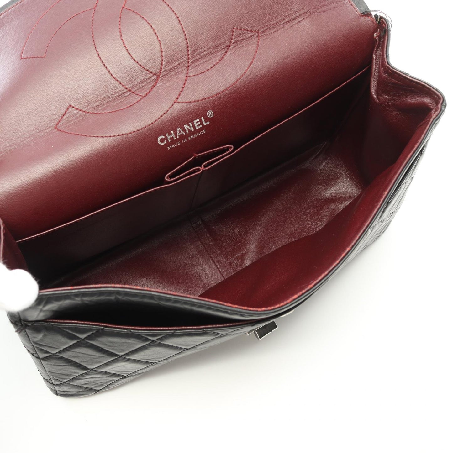 Chanel 2.55 Matelasse Leather Shoulder Bag