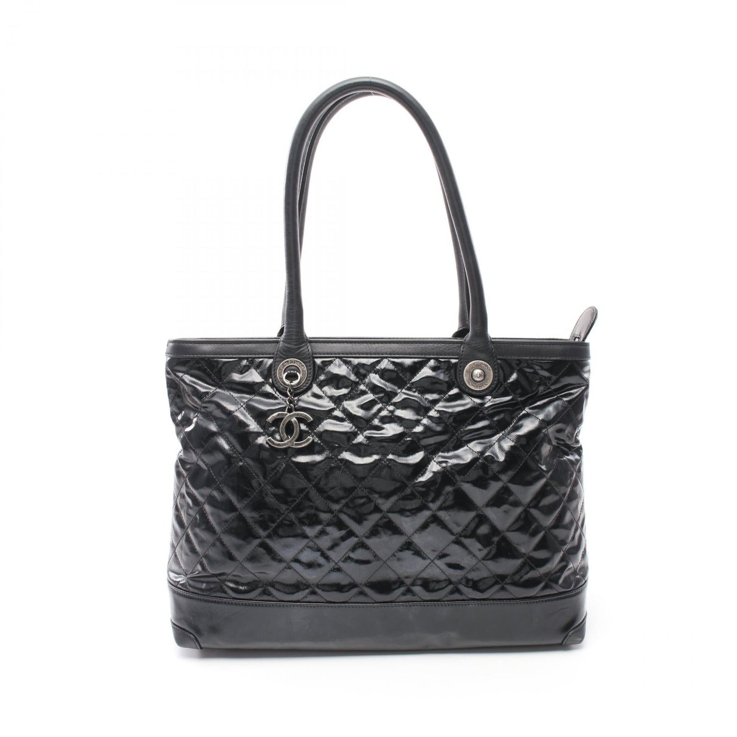 Chanel Matelasse Cambon Tote Bag Leather Tote Bag 1707*** in New Condition