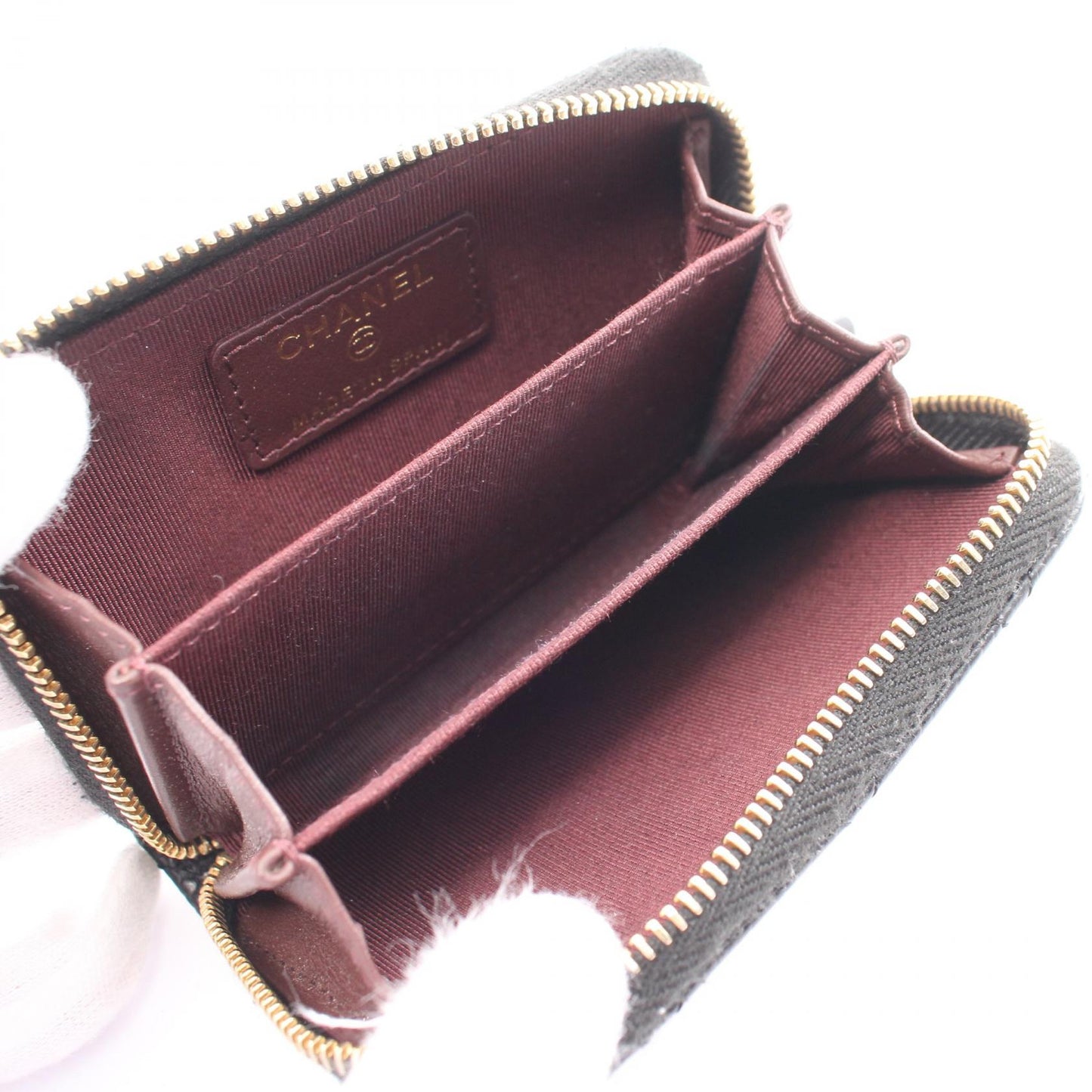 Chanel Matelasse Coin Case Wallet Leather Coin Case A69271 in Great Condition