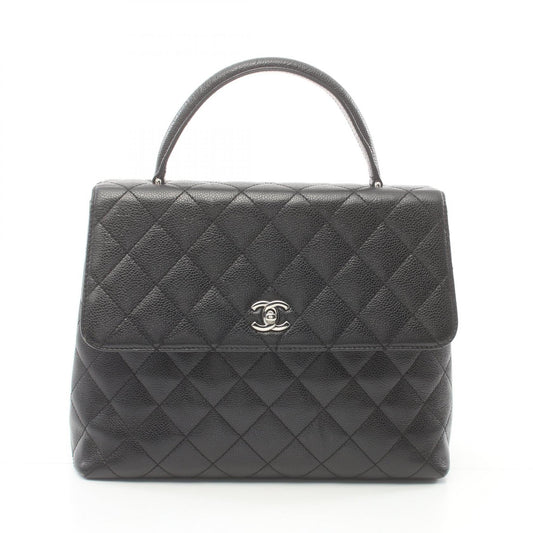Chanel CC Caviar Matelasse Handbag Leather Handbag A12397 in New Condition
