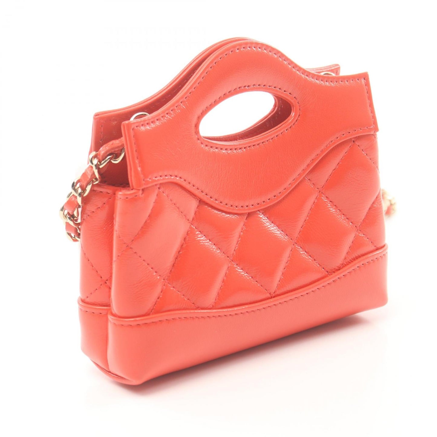 Chanel Quilted Mini 31 Shoulder Bag Leather Shoulder Bag AP3875 in New Condition