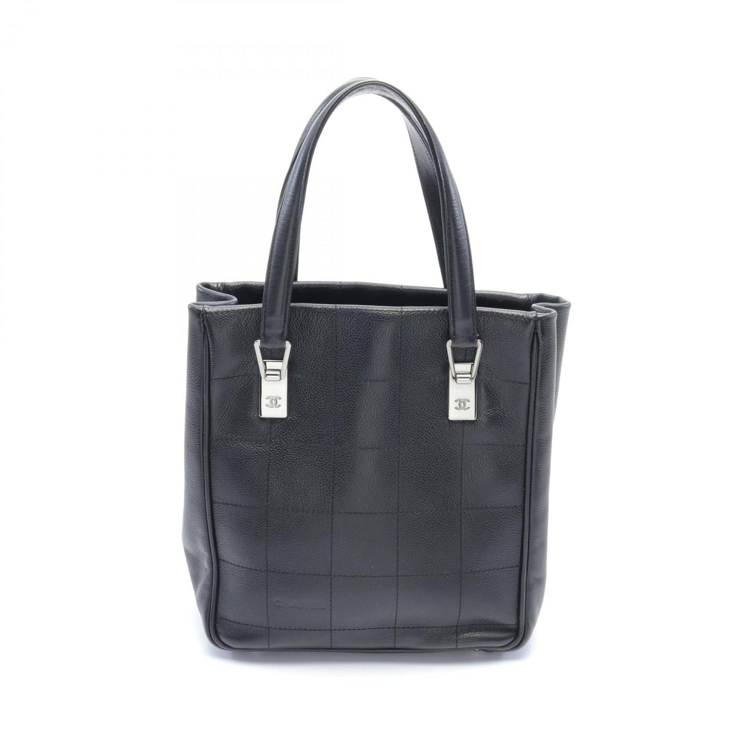 Chanel Choco Bar Caviar Tote Bag Leather Tote Bag in New Condition