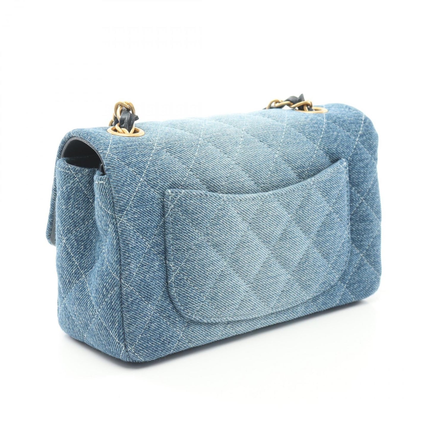 Chanel Denim Mini Matelasse Shoulder Bag