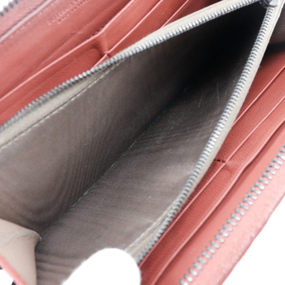 Bottega Veneta Lambskin Zip-Around Wallet