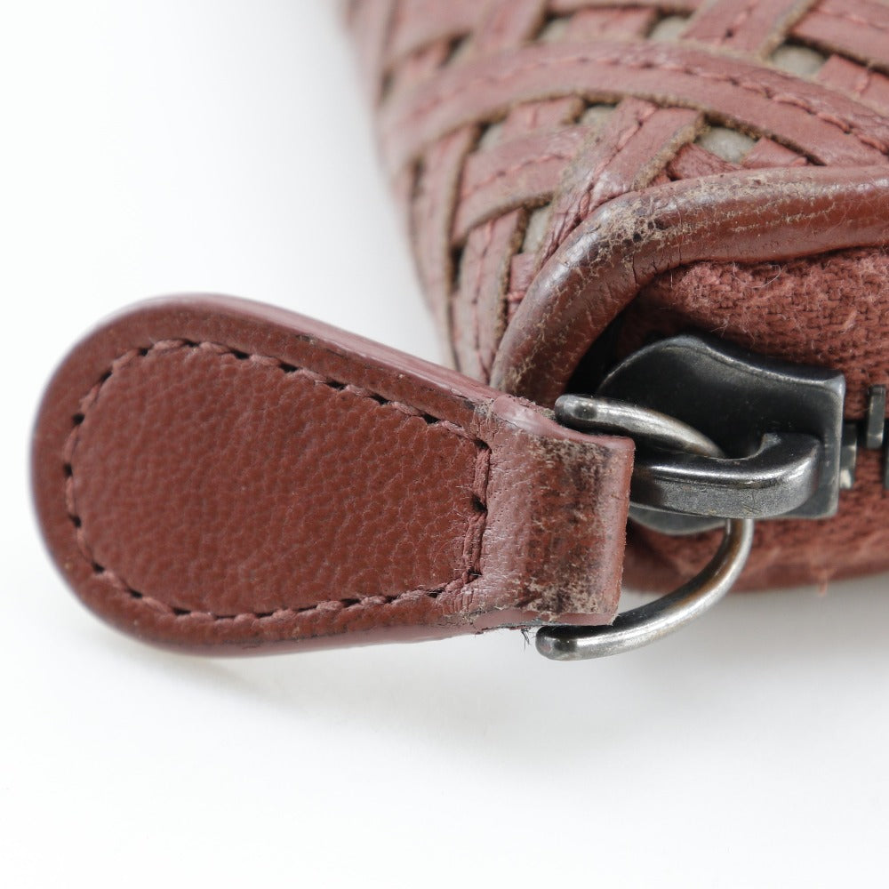 Bottega Veneta Lambskin Zip-Around Wallet