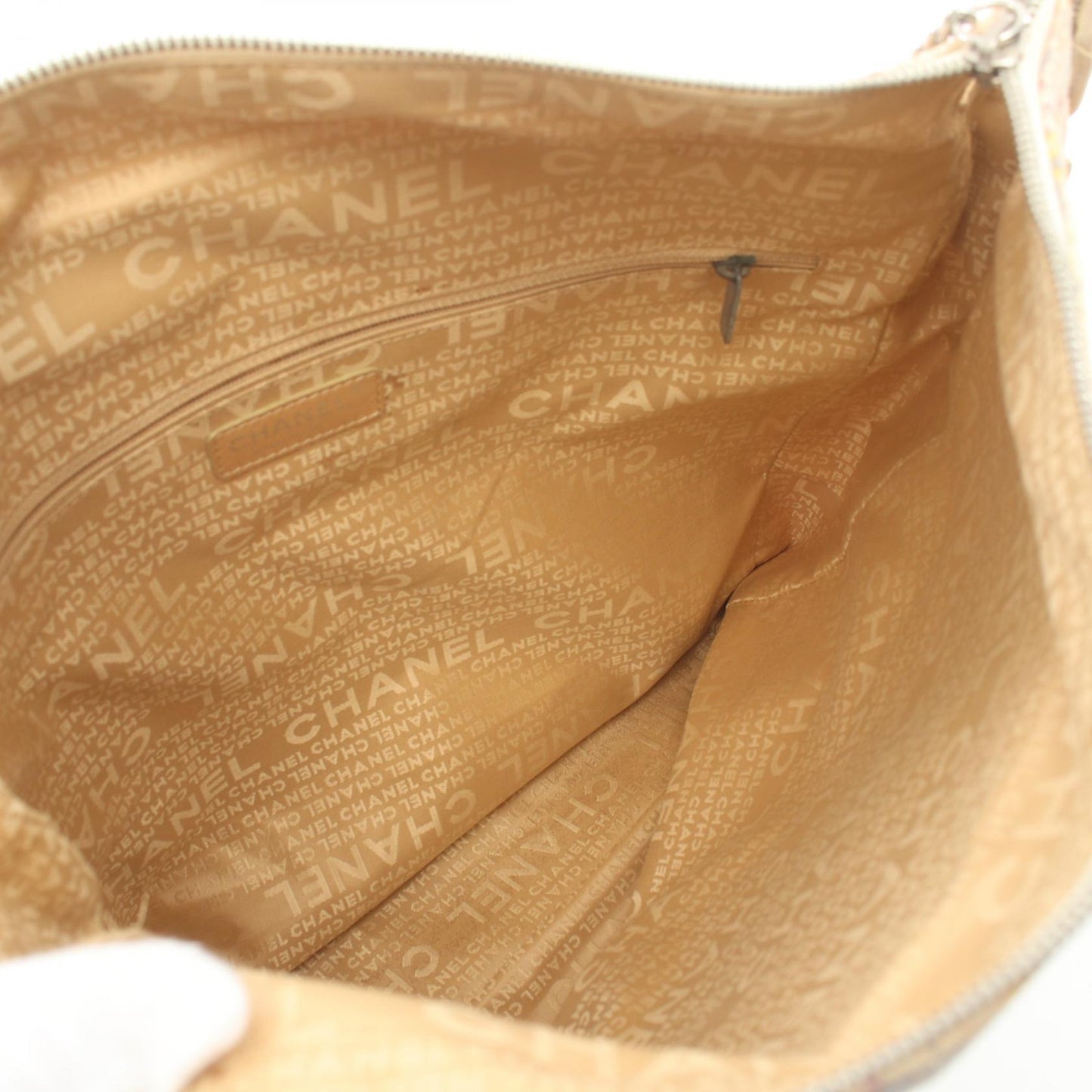 Chanel CC Tweed Handle Tote Bag  Canvas Tote Bag in New Condition