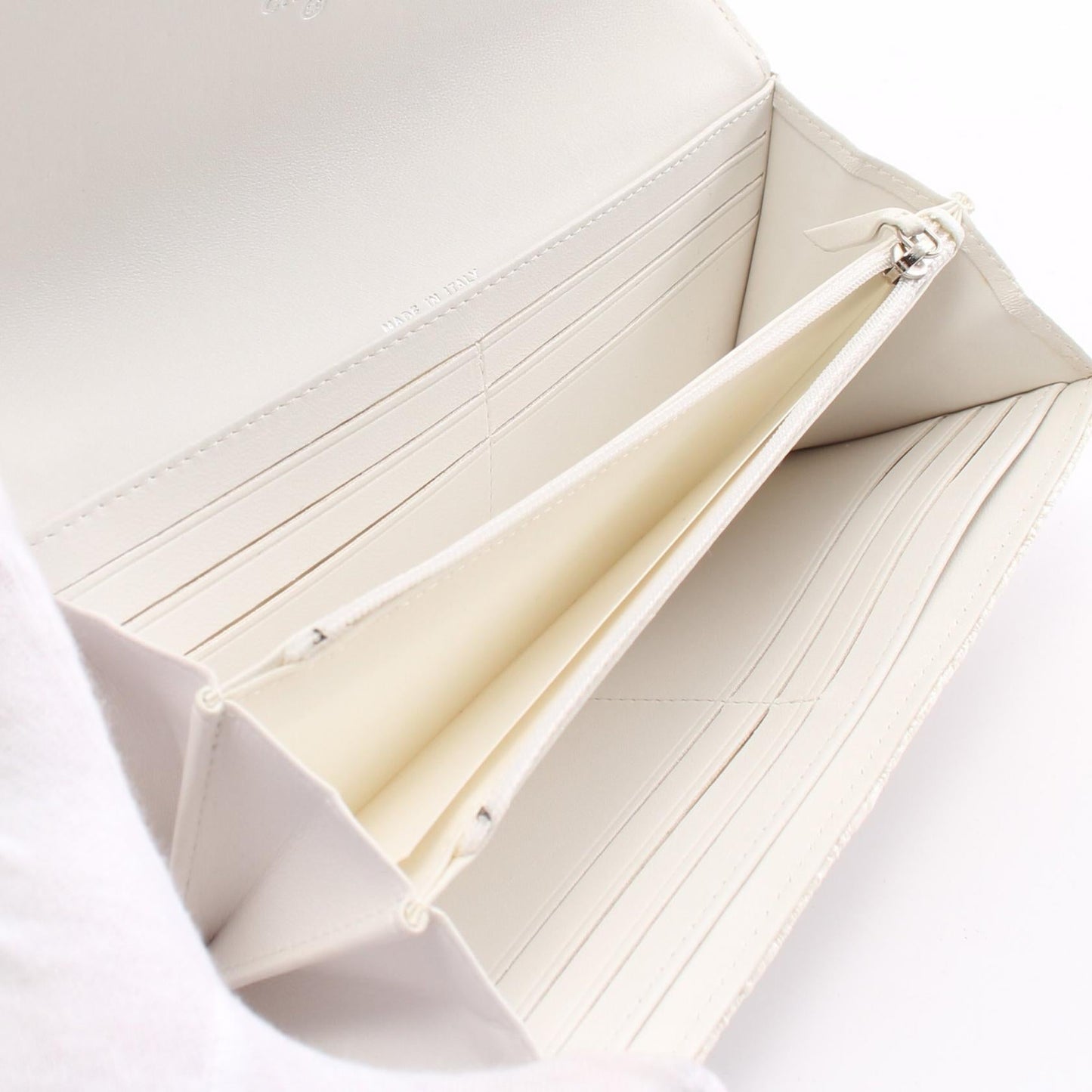 Chanel CC Tweed Long Wallet  Canvas Long Wallet A68809 in New Condition