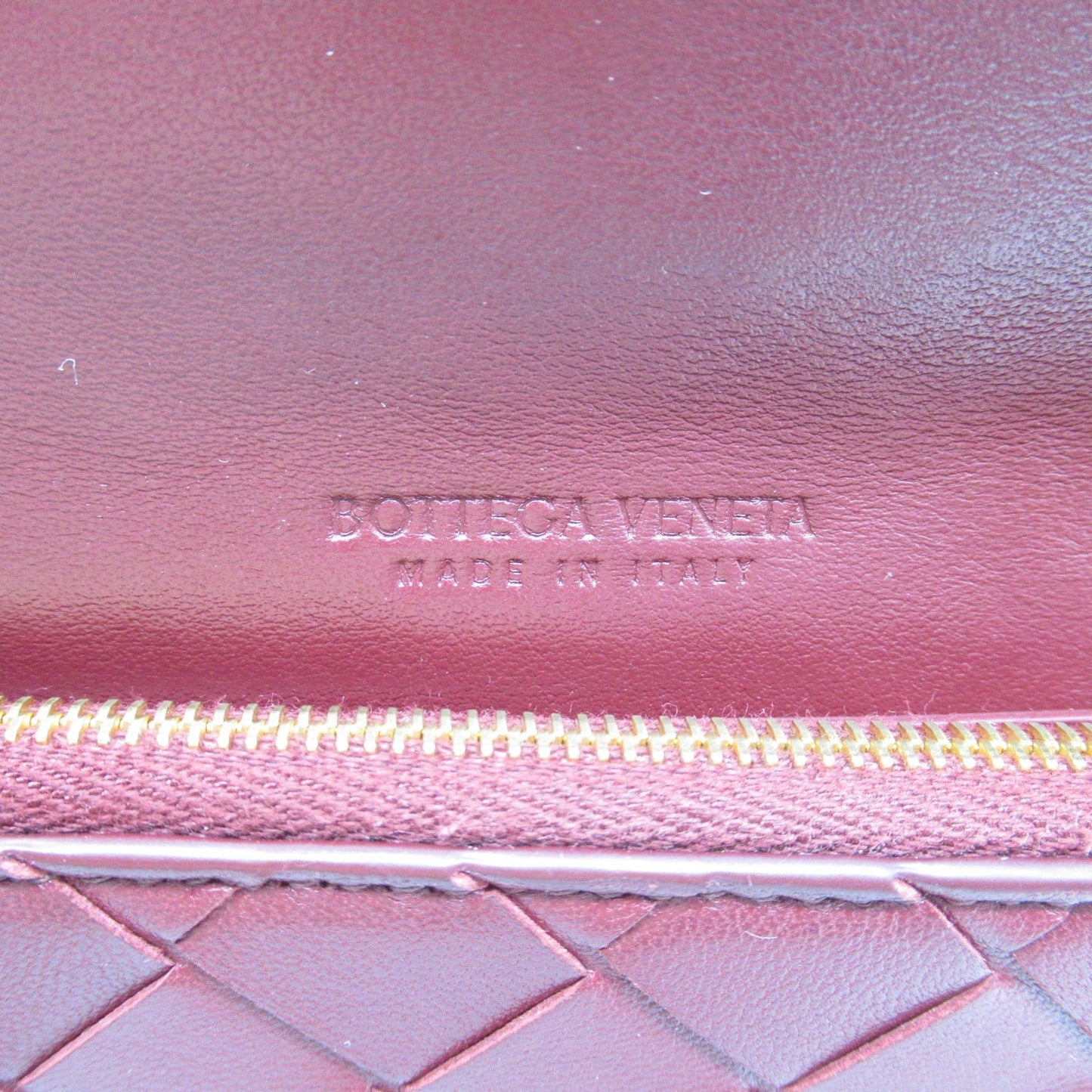 Bottega Veneta Lambskin Long Wallet
