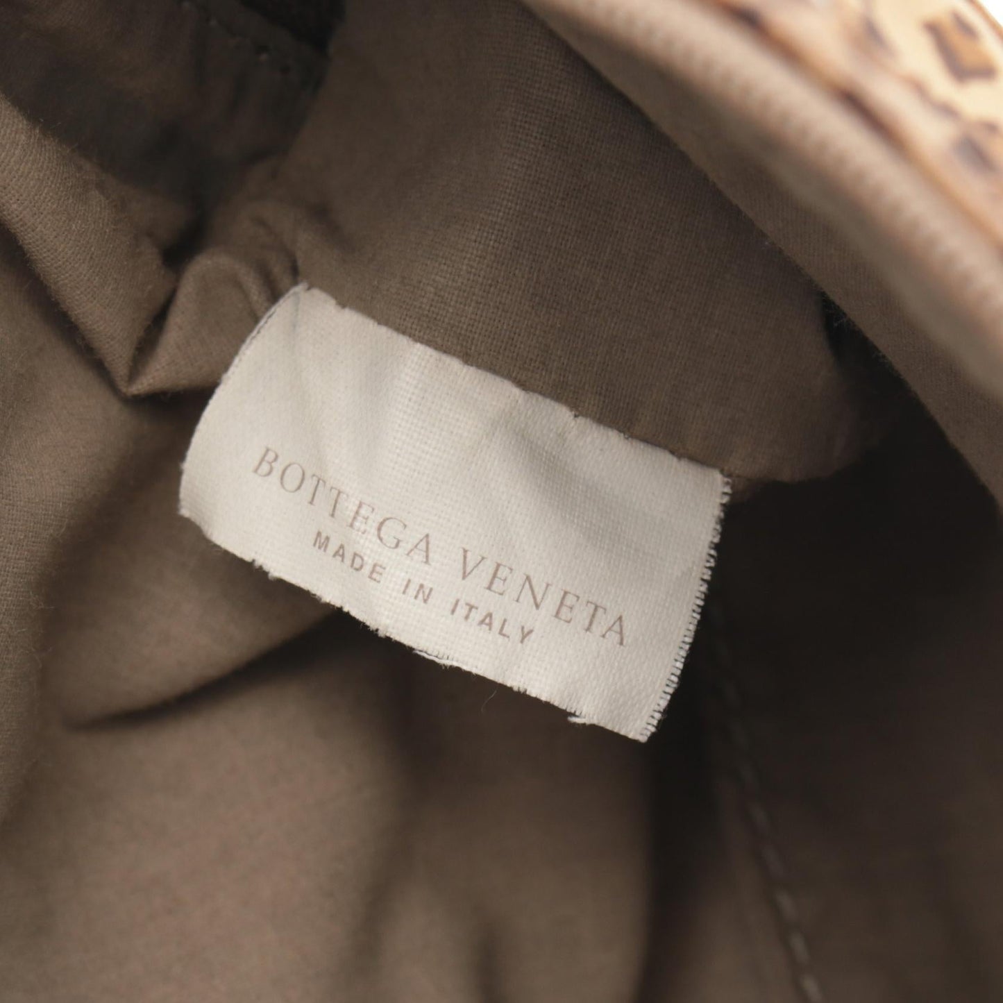 Bottega Veneta Nylon Waist Bag Brown/Black