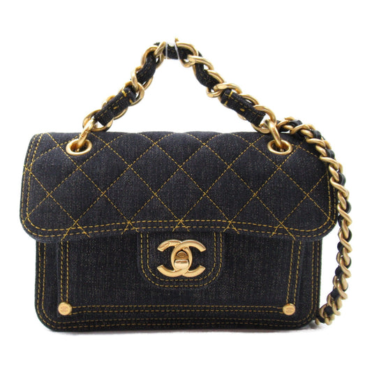 Chanel Denim Chain Shoulder Bag AS4051