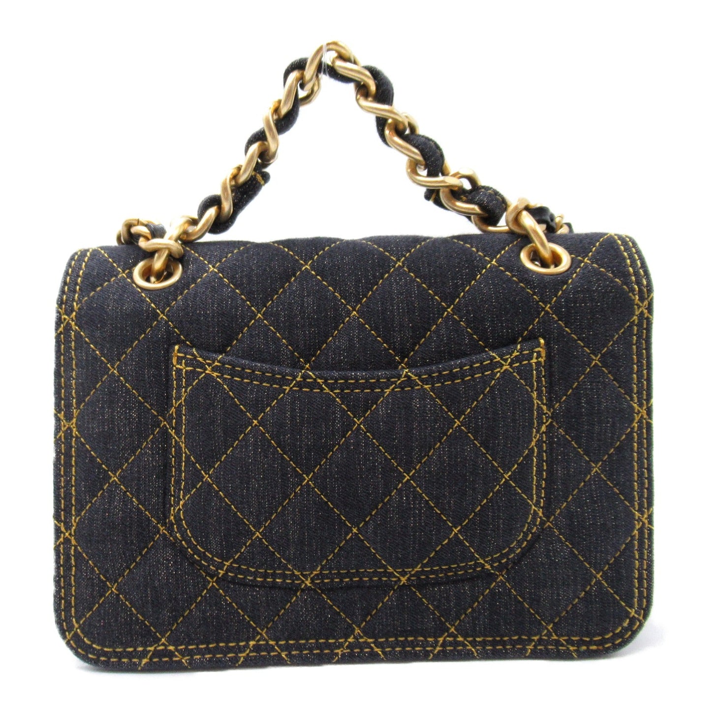 Chanel Denim Chain Shoulder Bag AS4051